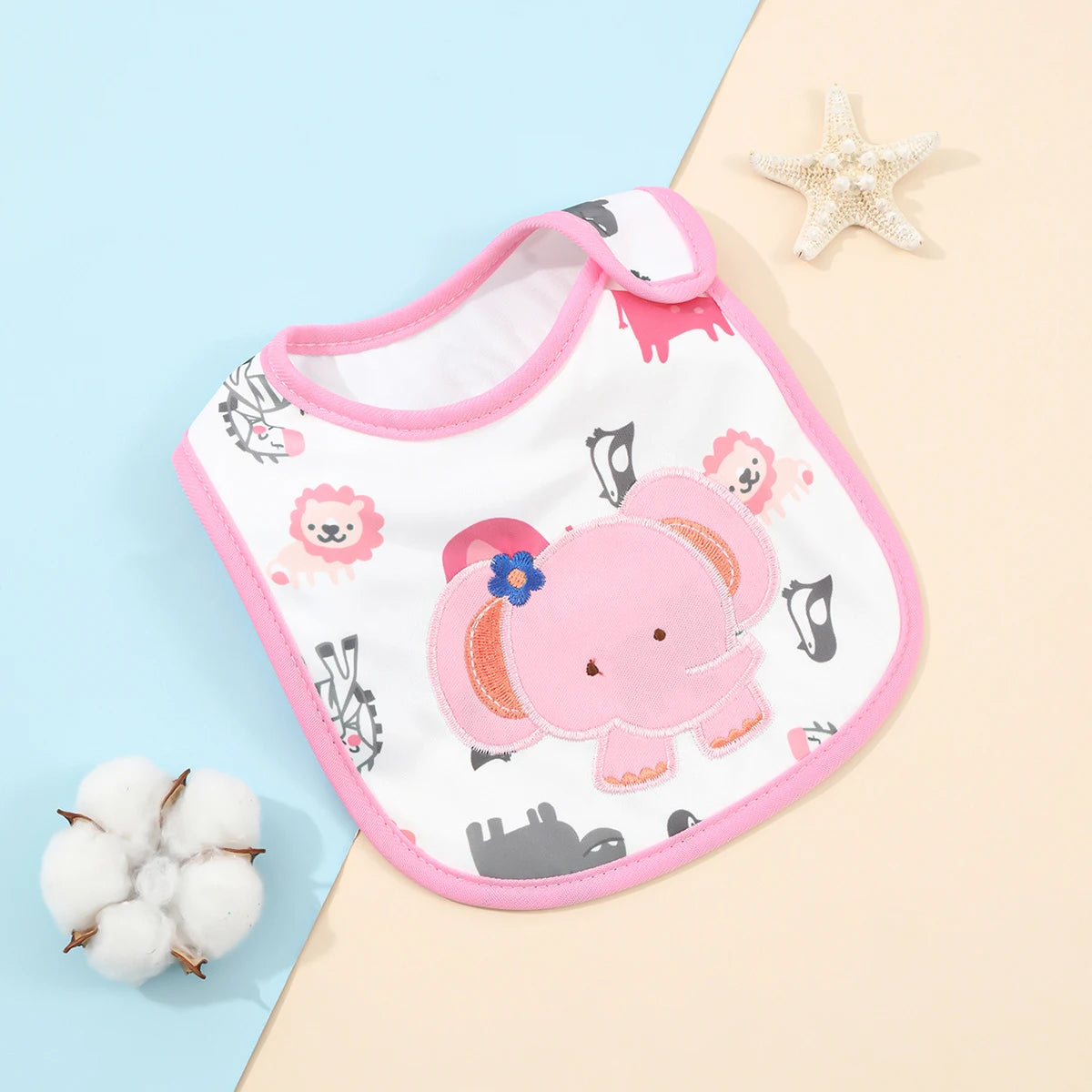 Baby Girl Boy Feeding Bibs Waterproof Apron Cartoon Towel Kids Toddler Dinner baberos Bandanas Burp Cloths