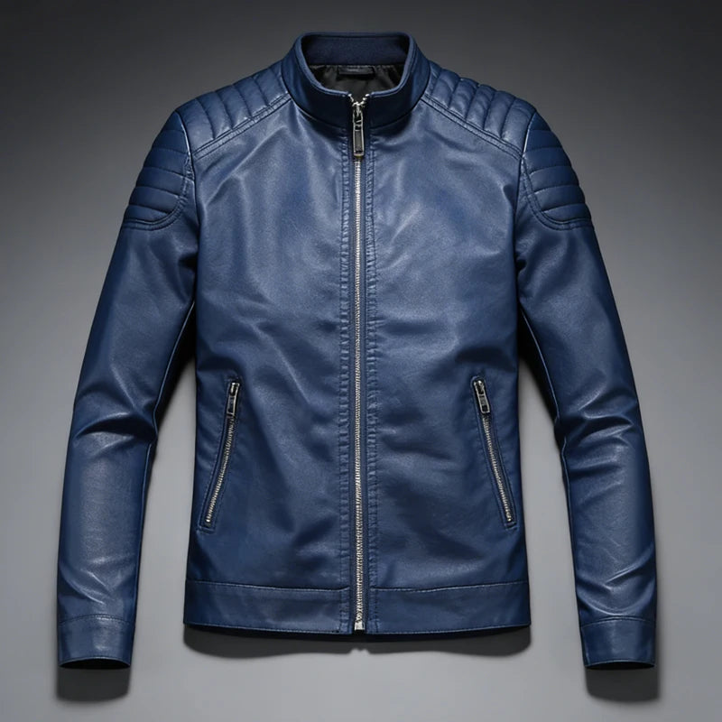 Winter Leather Jacket Men Cool Warm Causal Motorcycle Windbreaker PU Coats Multi-pocket Vintage Outwear Male Autumn Jackets