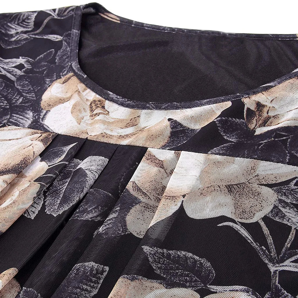Womens Tops Summer T Shirts Casual V Neck Floral Print Petal Women's Athletic Shirts Mesh fabric Plus Size