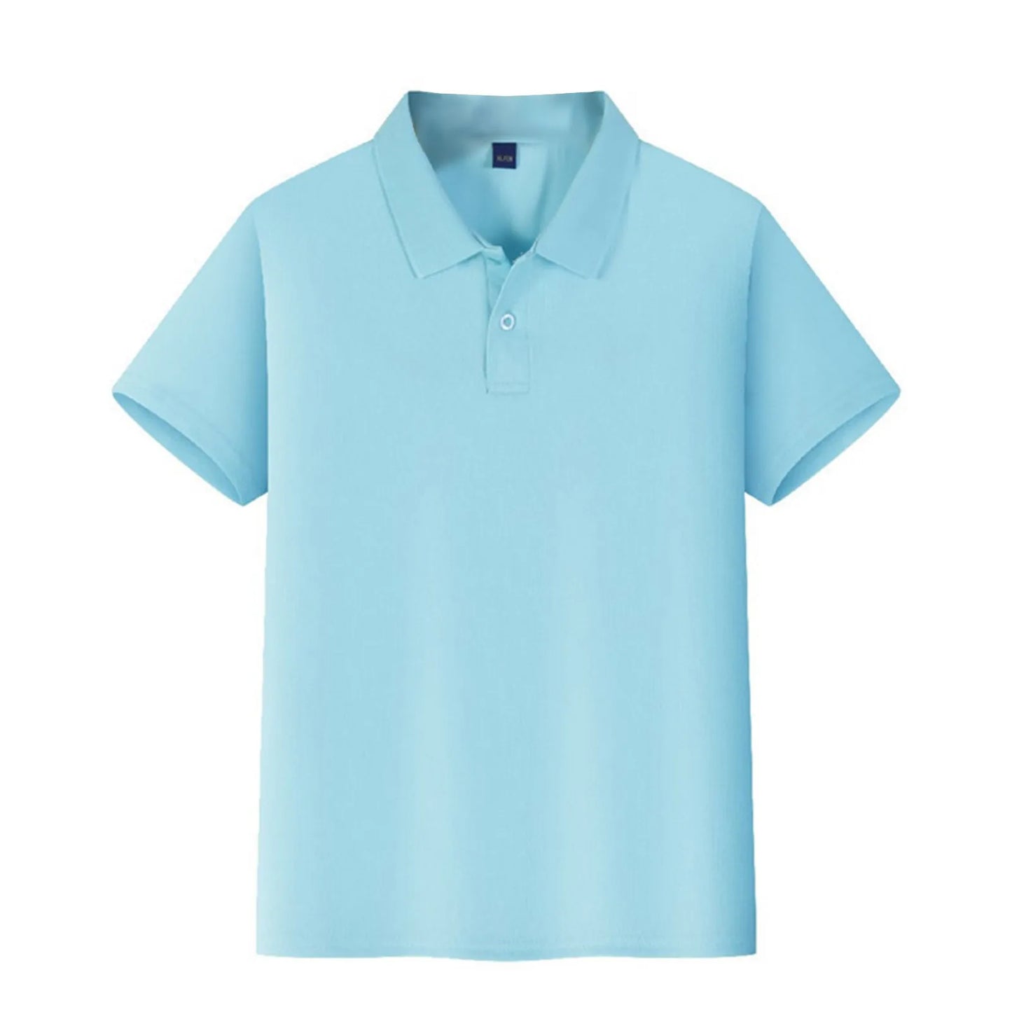Polo Shirts Kids Basic Simple School Student Uniforms Class Uniforms Cultural Shirts Quick-Drying Turn-Down Collar for 6-11years