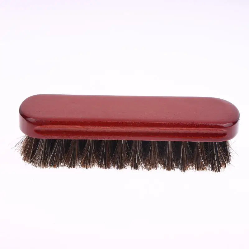 Elegant Polishing Brush made of Horsehair for Car Interiors, Furniture, Bags, and Apparel