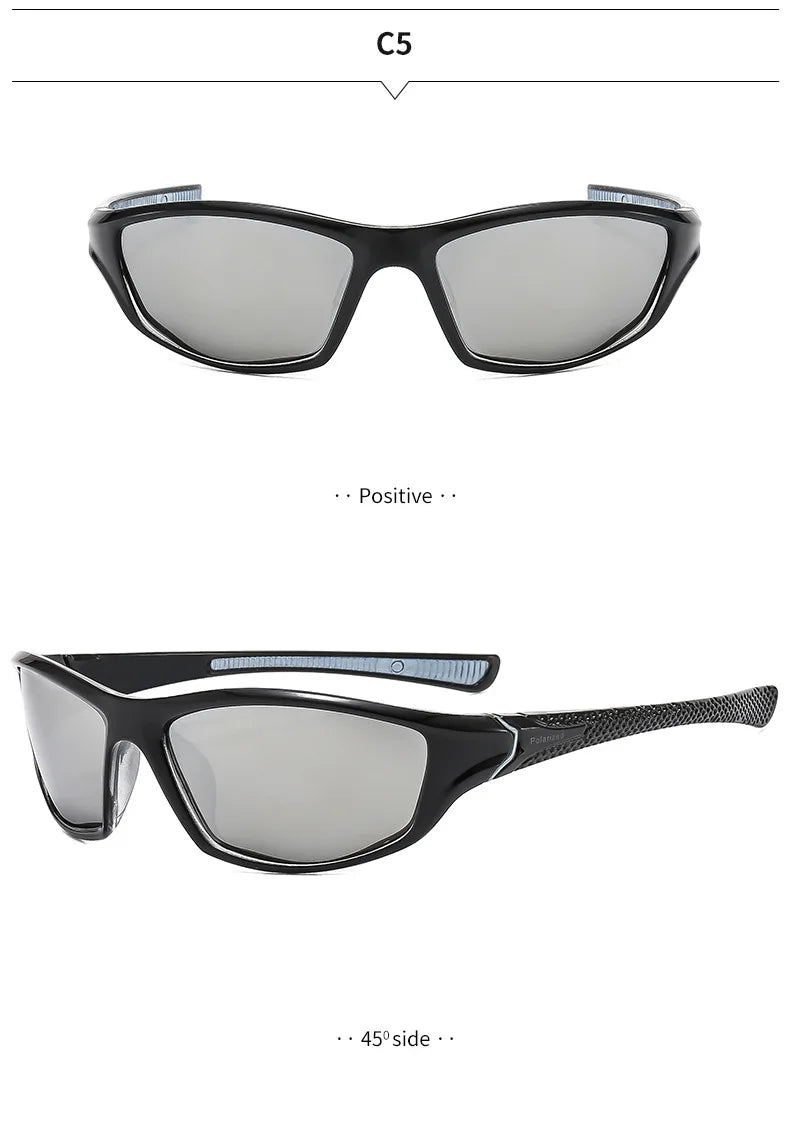 Polarized Fishing Sunglasses 2025 Men Women Sun Glasses Fishing Camping Driving Eyewear Outdoor Sports Goggles UV400 Sunglasses