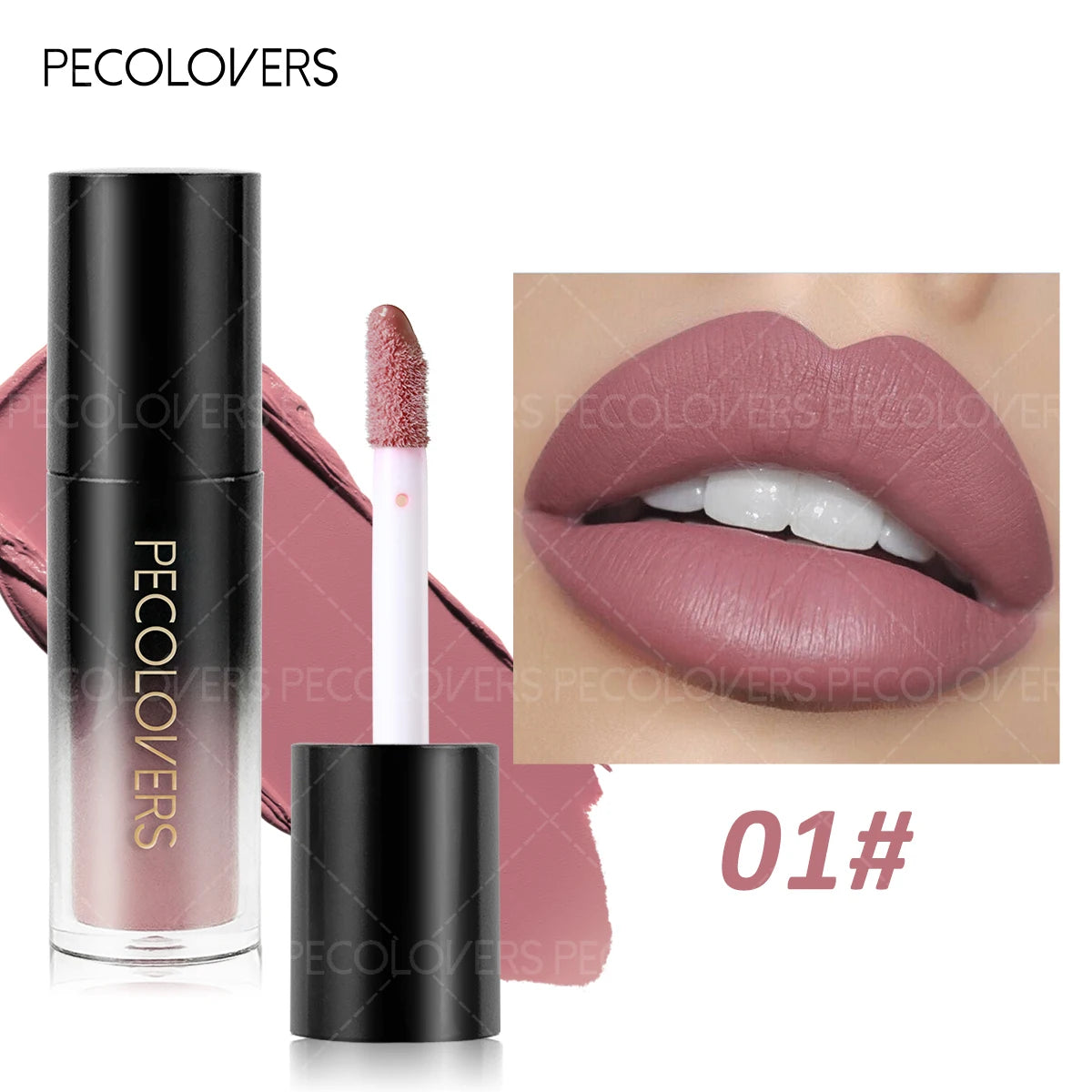 1PC Creamy Texture, Smooth, Green/blue/dark Red, Non-sticky, Gothic Lipstick/lip Gloss, Suitable for HalloweenChristmas Makeup.