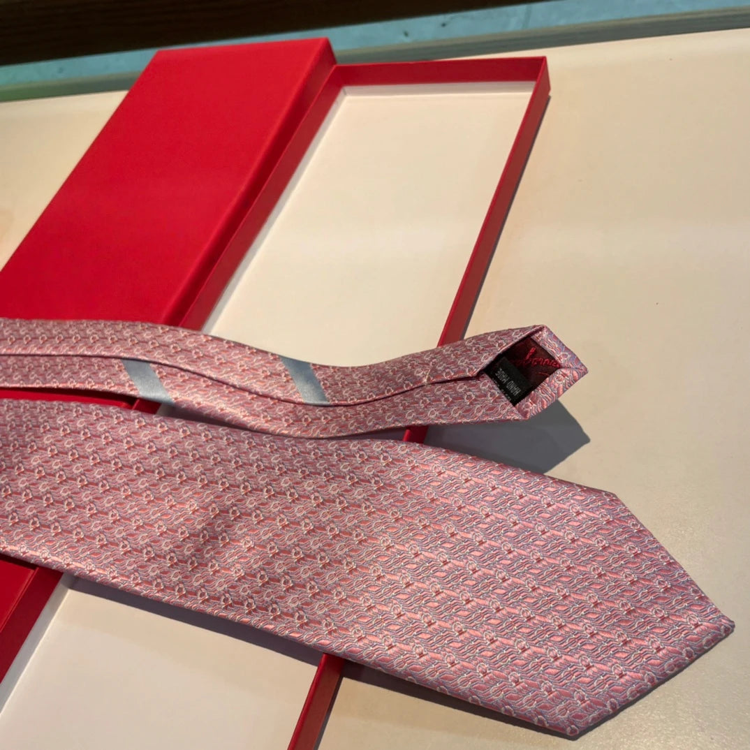 Luxury Brand Handmade Men's Neck Ties 100% Silk Ties Twill F Style High-End Business Formal Bows Ties Holiday Christmas Gifts