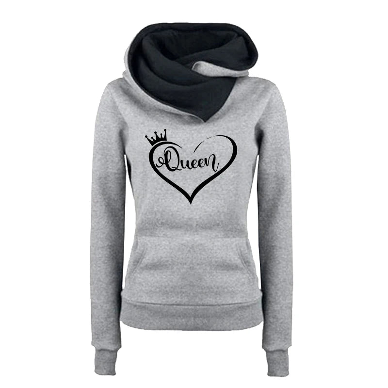Fashion Women's Tracksuit Autumn Winter Quality Hoodies Casual Print Single Sport Pants Comfort Outdoors Daily Jogging Gym Woman