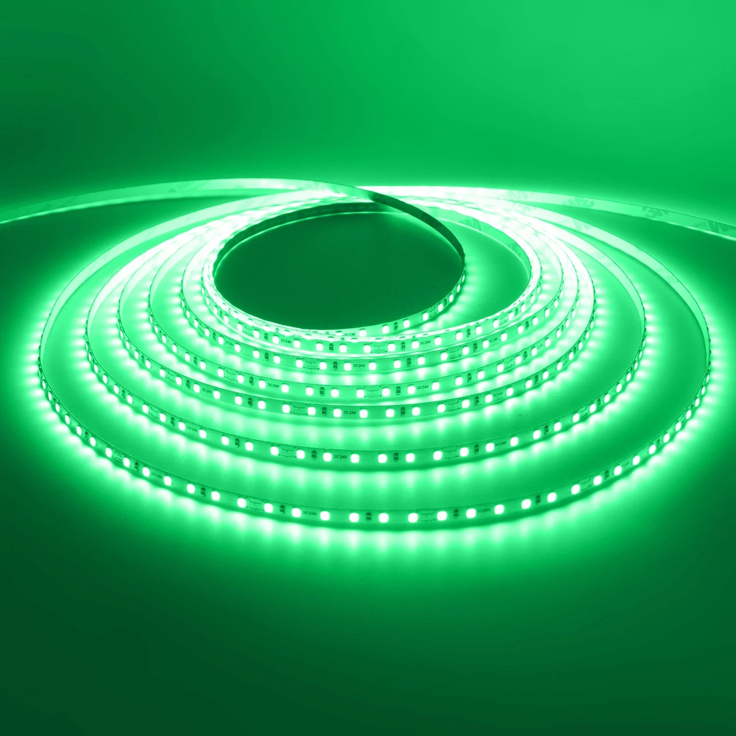 LED Strip 5mm 12V 24V 120LEDs/m Warm White Yellow Red Green Ice Blue Pink Purple Not Waterproof Flexible Tape for DIY Room Decor