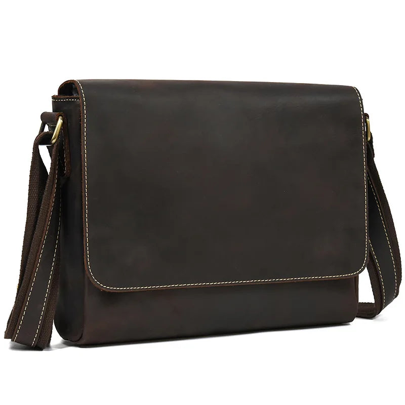 Genuine Leather Man Shoulder Bags Cow Skin Mens Casual Crossbody Bag Messenger Bag cross shoulder bag men leather