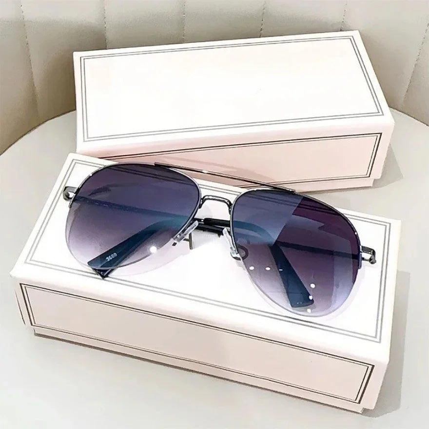Outdoor Polarized Sunglasses Unisex Men Women Gradient Lens UV400 Driving Travel Sun Glasses Male Ultralight Anti-glare Goggles