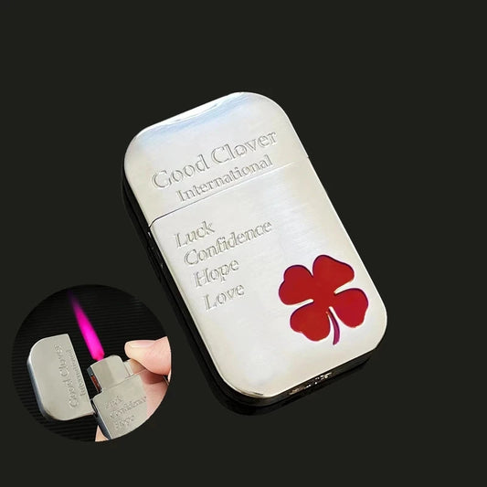Pink Lighter Creative Lighter Kawaii Windproof Red Flame Lighter Fast Delivery High Value Green Flame Cool Gift
