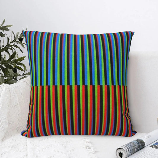Soft Maiquetia Venezuela Cruz Diez Pillowcase Cushion Comfort Throw Pillow Sofa Decorative Cushions Used for Home Living Room