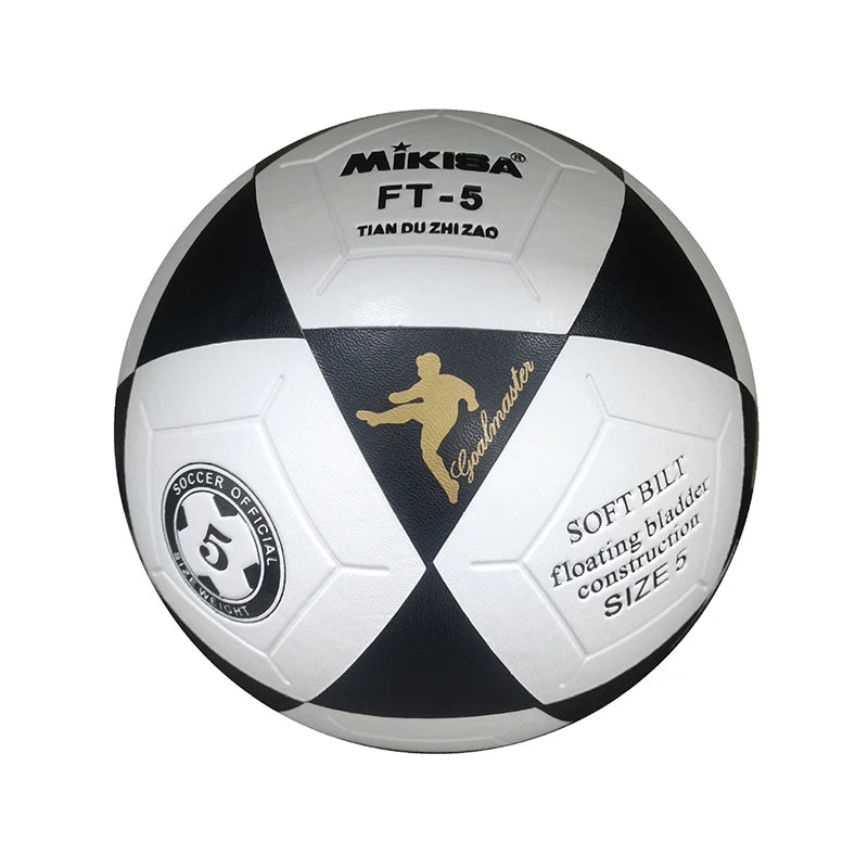 Size 5 Standard Match Soccer Ball, High Elastic Wear-Resistant FT5 Football For Adult Training Beach Daily Sports Competition