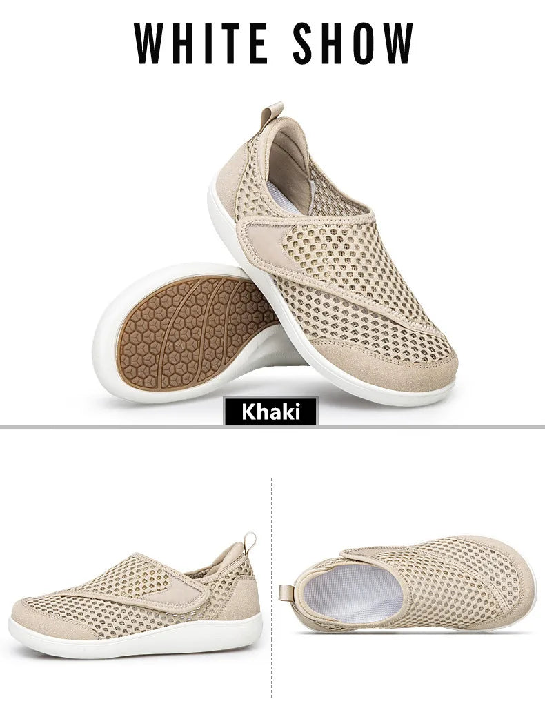 New Casual Orthopedics Wide Feet Swollen Shoes Thumb Eversion Adjusting Sneakers Comfortable Couple Diabetic Shoes Walking Shoes