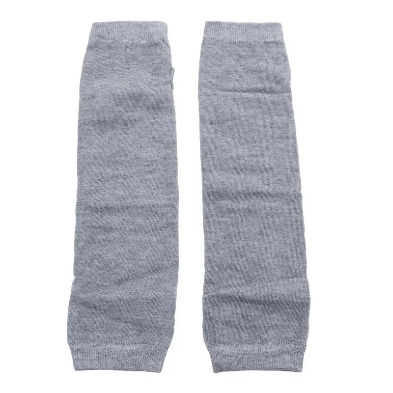 Stacked Style Extra Long Fingerless Gloves：Thick Knit Soft Skin-Friendly，Warm without sacrificing fashion sense