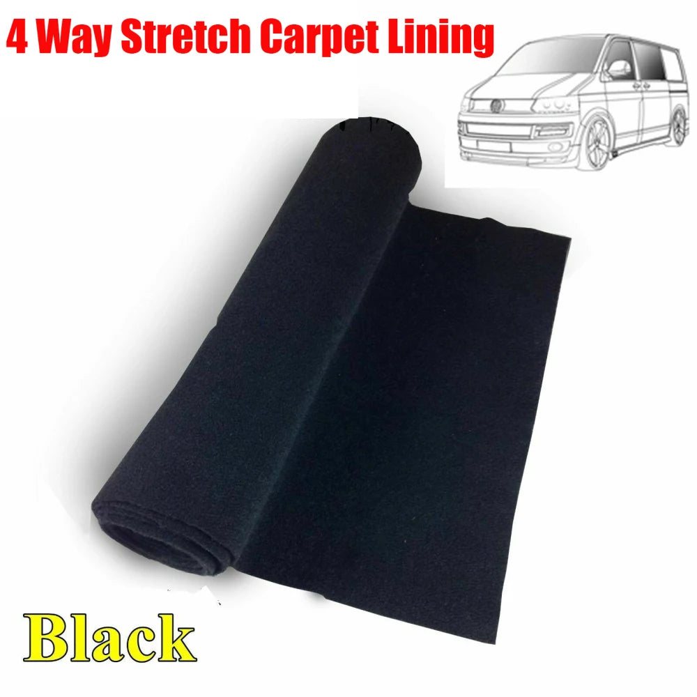 Car Lining Carpet Felt Cloth Self-adhesive Carpet Non-Woven Fabric High Temperature Resistant Felt For RV Car Interior Repair