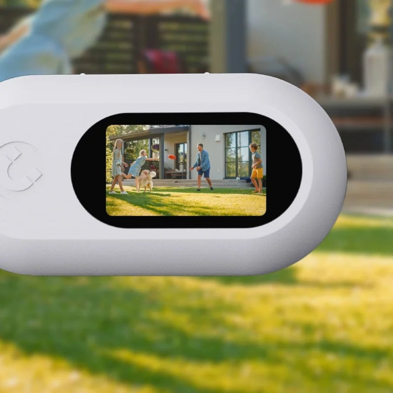 Pet mobile camera collar is small and convenient to carry around It is suitable for fishing cycling flying and for cats and dogs