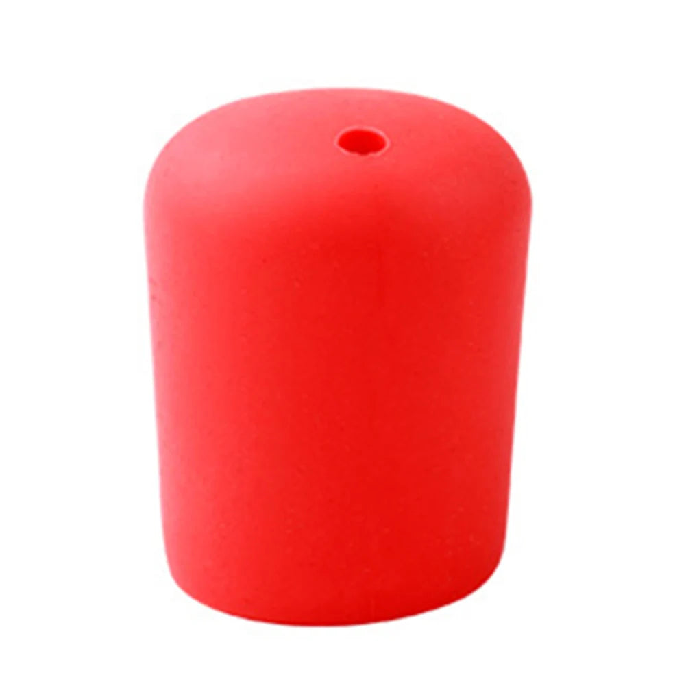 Fishing Rod End Cap Fishing Rod Handle Protective Case Silicone Lure Rod Bottom Protector Fishing Accessories
