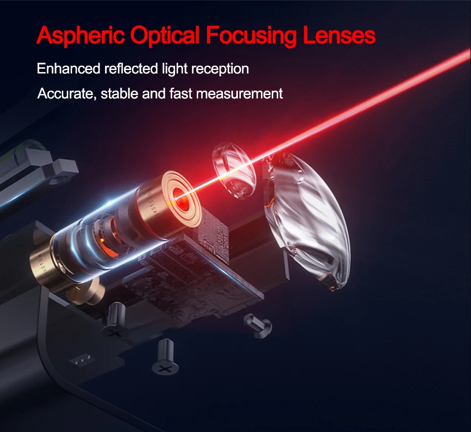 Laser Distance Meter Digital Rangefinder Roulette Trena Measuring Tape Construction Tool Laser Tape Measure Range Finder