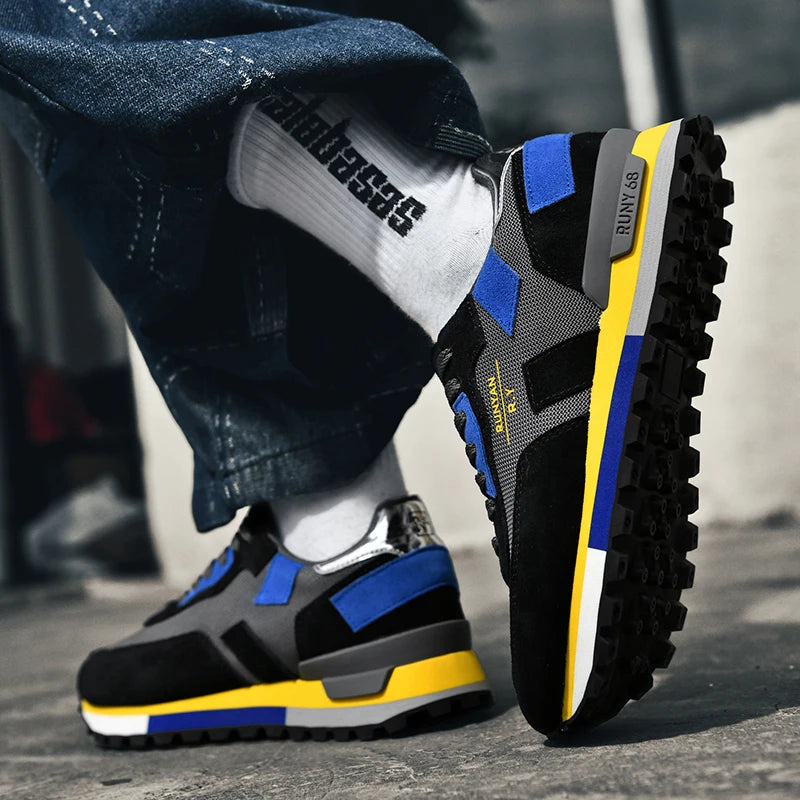 Running Shoes for Men Sports Anti-skid Walking Wear-Resistant Jogging Sneakers Choice Outdoor Lightweight Soft Man Mens Casual