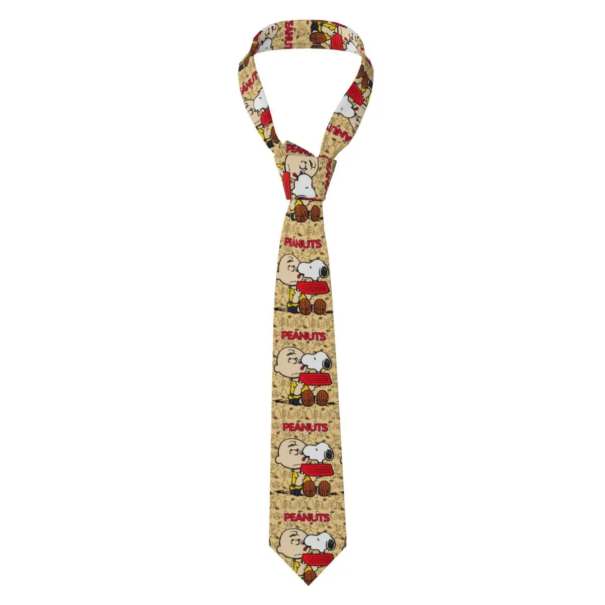 Personalized Fashion S-Snoopys Neckties Men Silk Cartoon Office Neck Tie