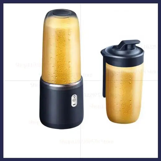 Household Electric Juicer Cup 6 Blades Blender Milkshake Machine USB Portable Blender Mixing Milkshake Mini Fresh Juice Blender