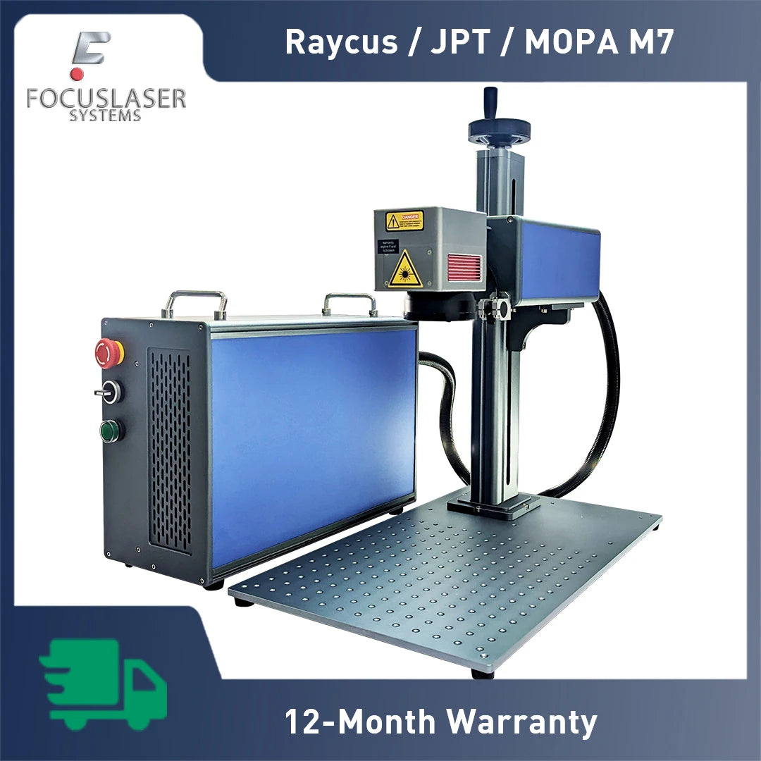 Fiber Laser Marking Machine Raycus Jpt Mopa M7 20w 30w 50w 100w Laser Engraving Gold Silver Copper Stainless Steel Metals