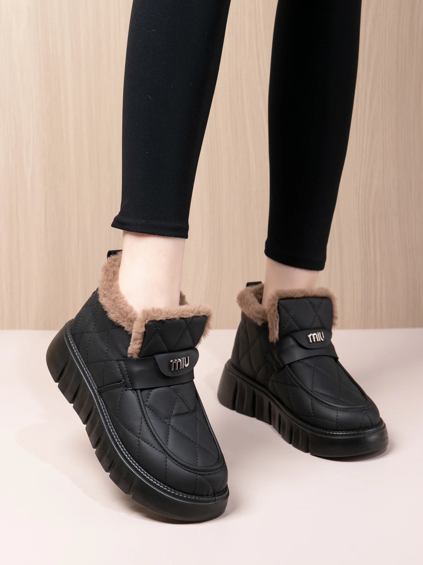 2026 Winter New Arrival Women's Shoes Thick Bottom Anti-Slip Wear-Resistant Cold-Proof Warm Comfortable Free Shipping
