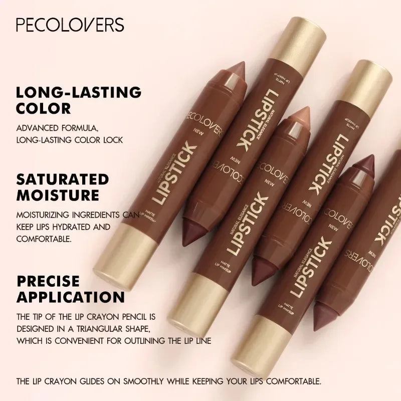 Lipstick Suit, Lip Liner with Lip Gloss, Depicts The Outline of The Lips, Naturally Moisturizes The Lips, and Lip Cosmetics