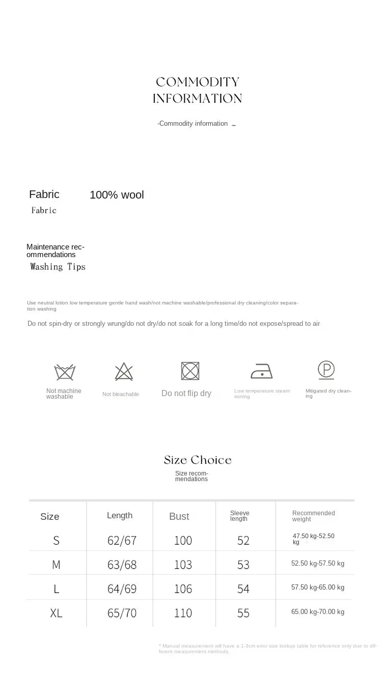 POLO Collar Wool Sweater 100 Pure Wool Spring And Autumn New Knitted Women Loose And Slimming Cardigan ZA682