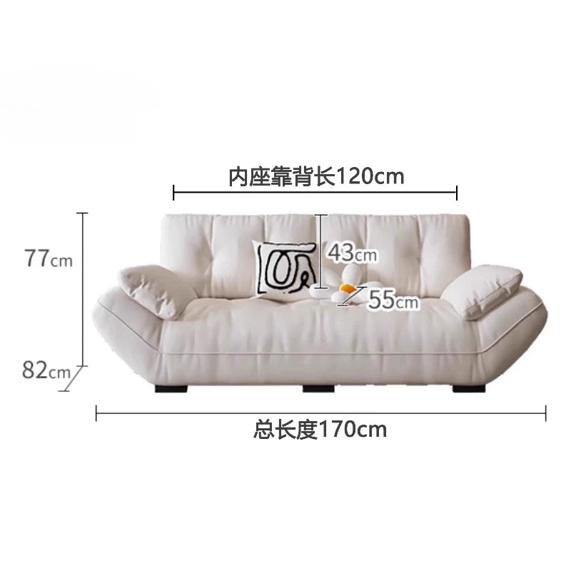Recliner Floor Sofa Armrest Adult Minimalist Corner Modern Sofa Large Comfortable Muebles Para Habitacion Home Accessories
