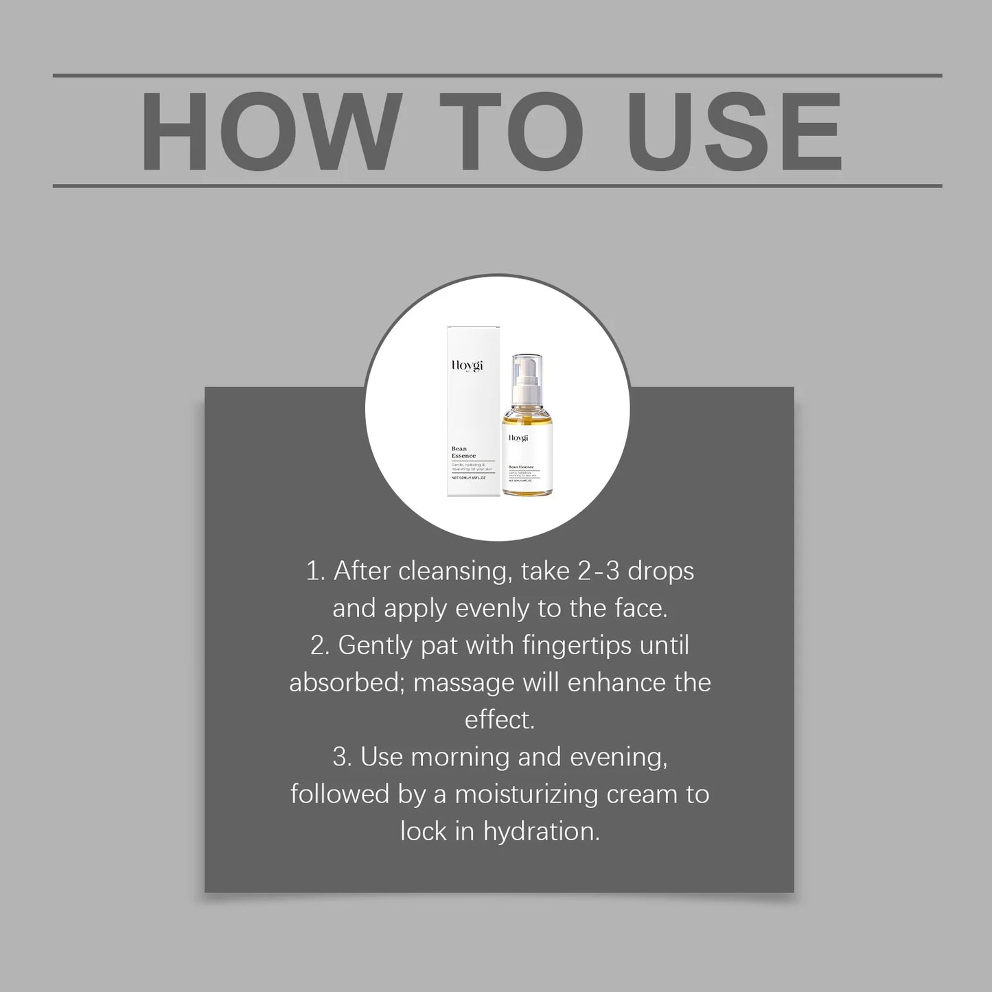 Hydrating Facial Serum Moisturizer for Dry Skin Remedy Winter Skincare Deep Hydration Lock Nourishment Daily Facial Care