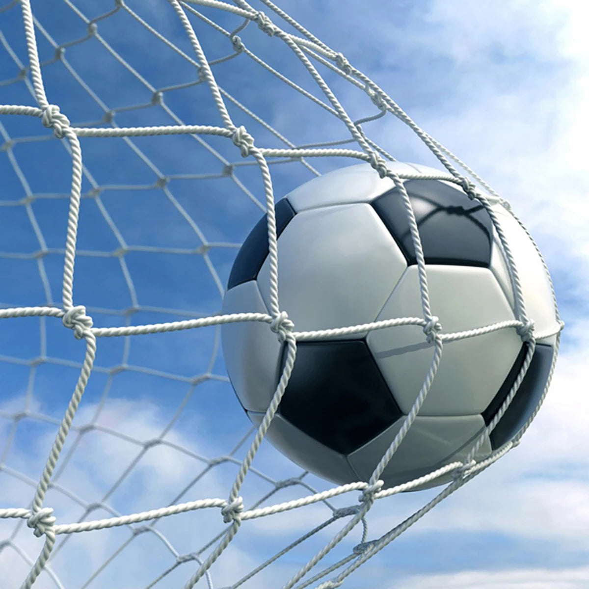 Football Net Football Soccer Goal Post Net Outdoor Sports Match Training Net 1.8M 2.4M 3.6M For Junior Sports Training Practice