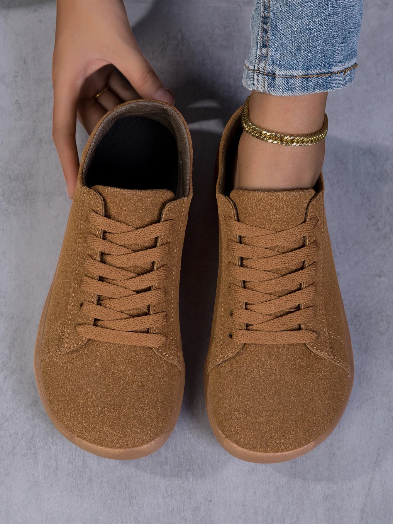 New Wide Toe Barefoot Shoes for Women Zero Drop Minimalist Sneakers Soft Sole Casual Walking Shoes Women Versatile Flat Shoes