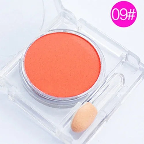 Monochrome blush Matte Natural Cheek Color Brightening Face Waterproof Facial Contouring Makeup Blush Powder Soft Makeup
