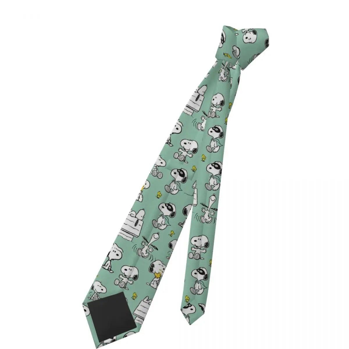 Personalized Fashion S-Snoopys Neckties Men Silk Cartoon Office Neck Tie