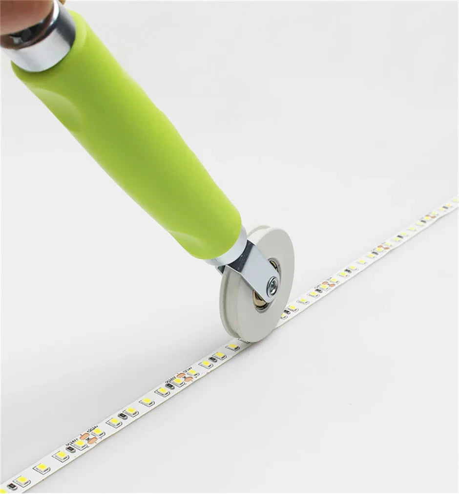 LED Light Strip Installation Roller Tool for 6mm/8mm/10mm COB SMD  Linear Aluminum LED Profile Hard Bar Light Fixture Baseboard