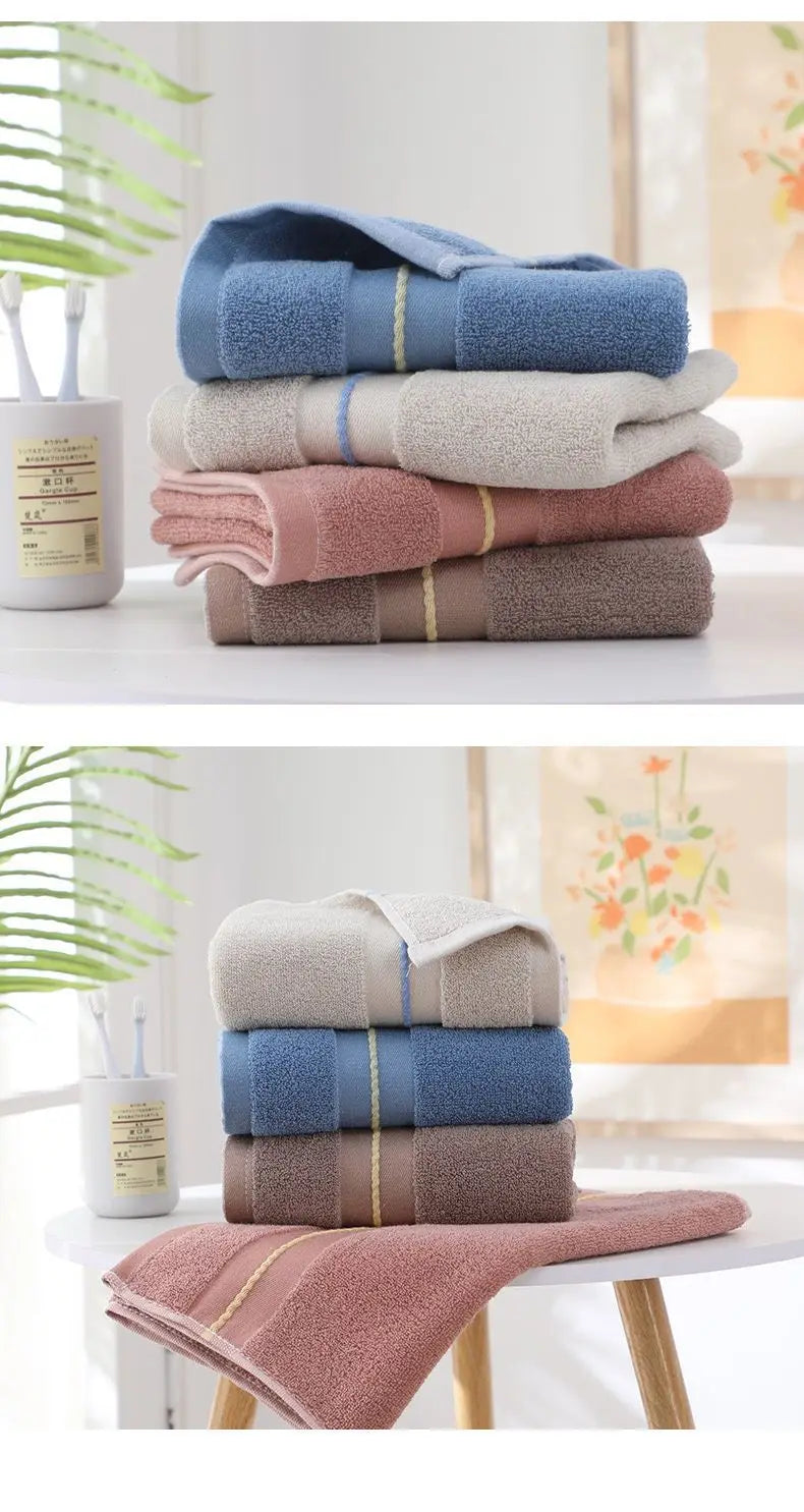 40*90cm Lengthened Bath Towel Cotton Adult Plus Size Thickened large body bath towels Absorbent Soft Big Towel Bathroom supplies