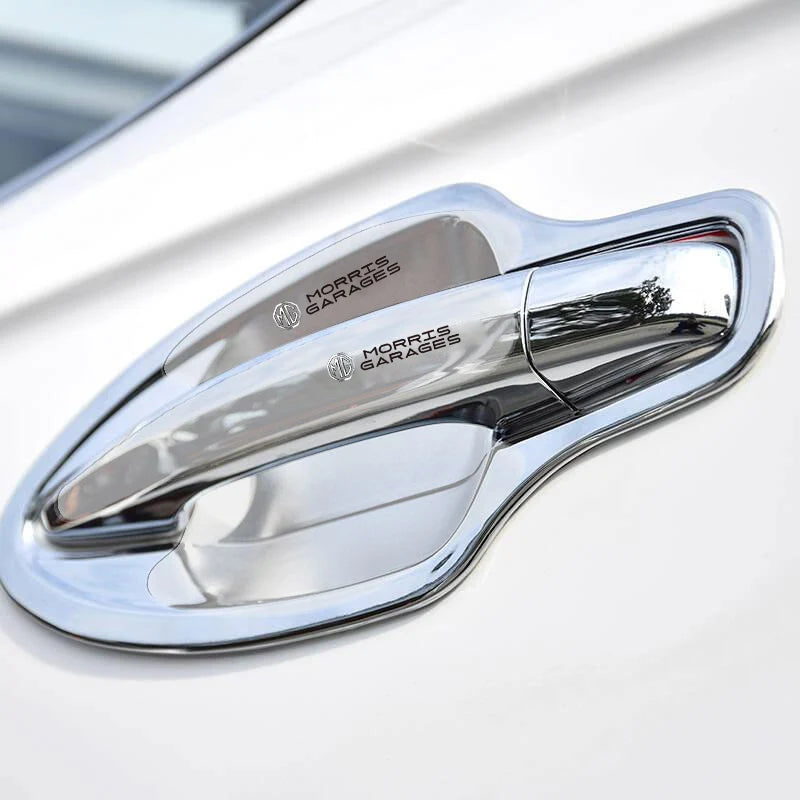 8pcs Car Door Handle Stickers Transparent Protector Film For Morris Garages MG MG3 MG5 MG6 MG7 GT GS Hector HS ZS ZX EZS EHS