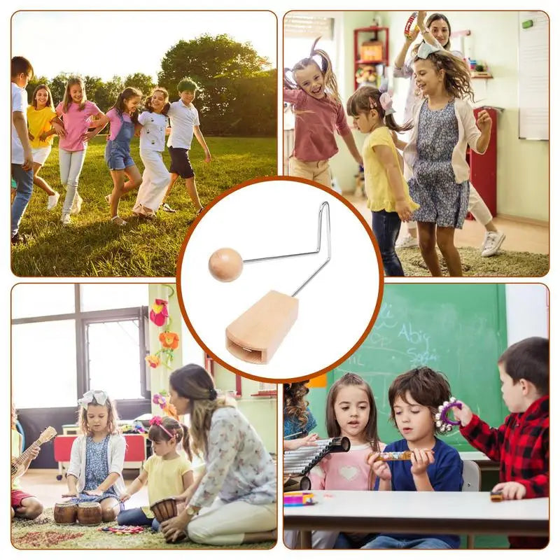 Vibra-Slap Percussion Instrument Wood Percussion Instrument Percussion Musical Instrument Vibraslap Unique Musical Loud Stage