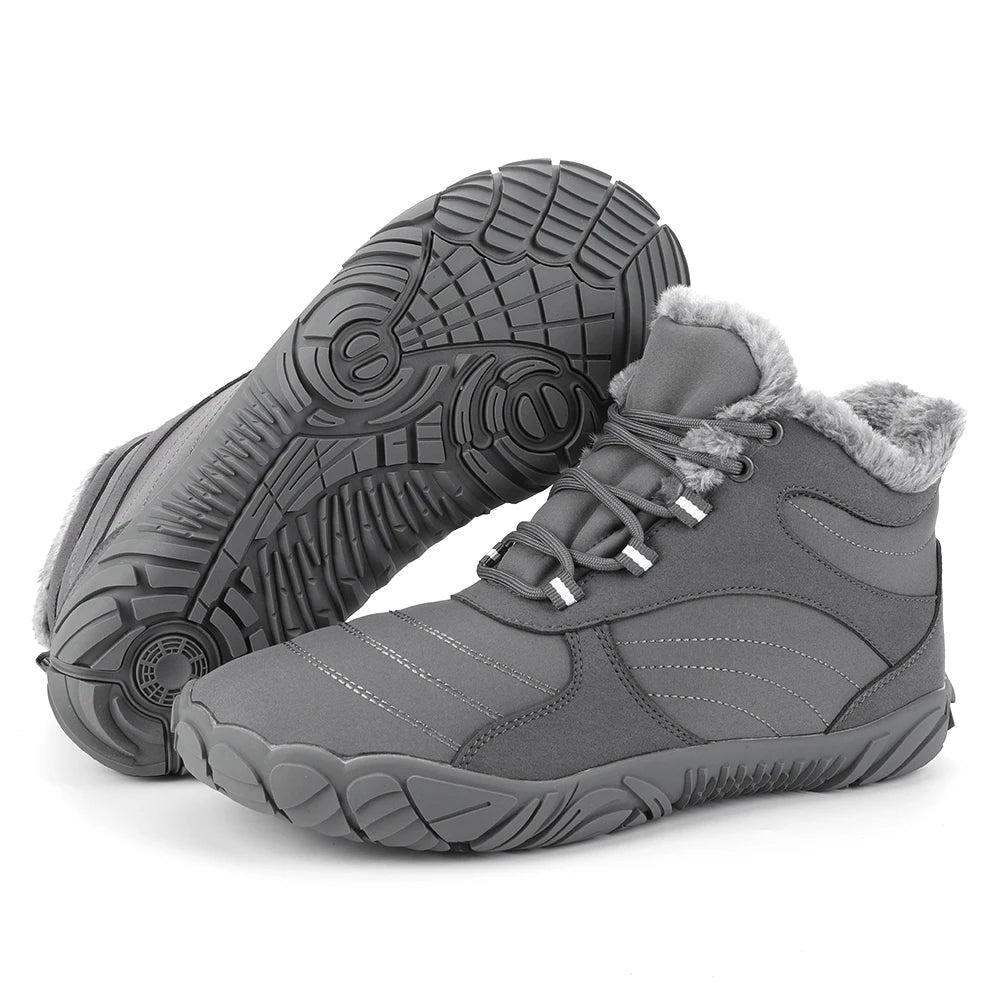 Winter Footwear Barefoot Boots Waterproof Snow Sneakers for Women Men