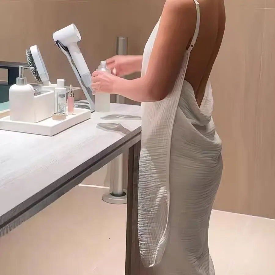 Pure Cotton Bath Towel for Women Absorbent Qui Dry Wrap around Robe Home Use New 2025 Sle Bath Skirt Adult Size