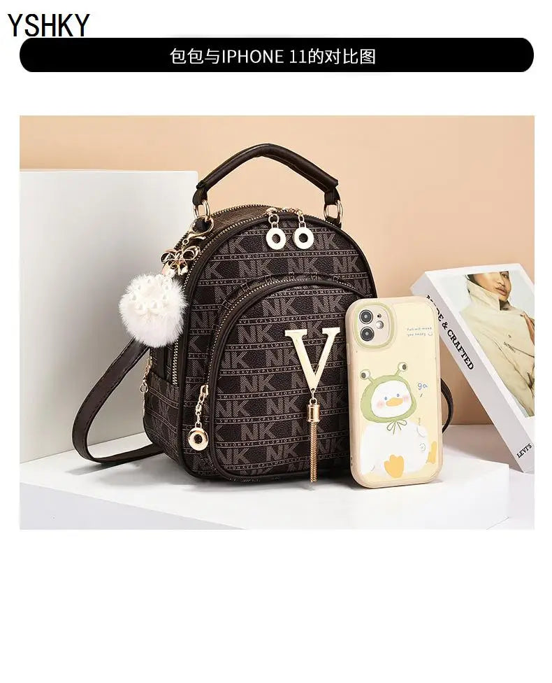 Women's bag 2025 new fashion women's bags hit color hand-held  bag Europeand the United States all-match shoulder messenger bag