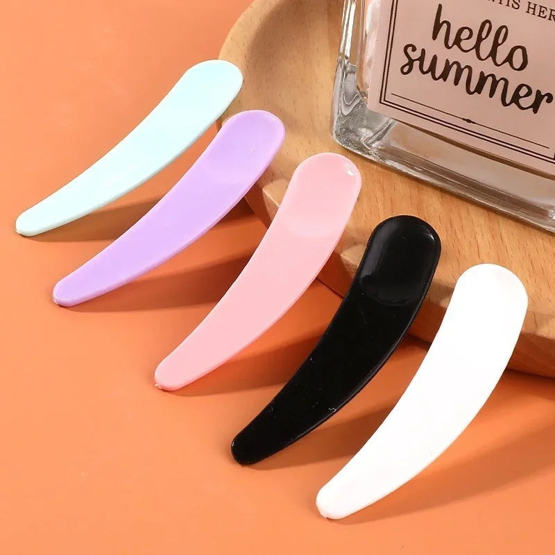 10/30/50/100PCS eye cream scoop crescent spoon facial mask stick spoon face cream spoon cosmetics packaging tool