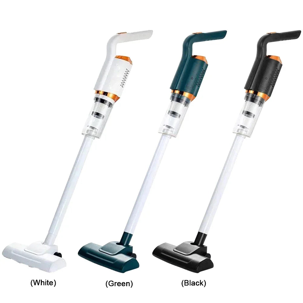 Cordless Portable Cleaning Robot 2000mAh Handheld Water Sweeper USB Rechargeable Strong Suction 2 in 1 120W for Home and Car Use