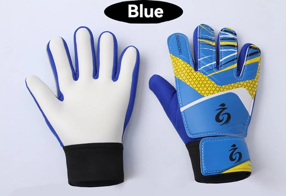 Loogdeel Football Goalkeeper Gloves Finger Protect Thickened Anti-slip Wear-resistant Adult Child Soccer Training Sports Gloves