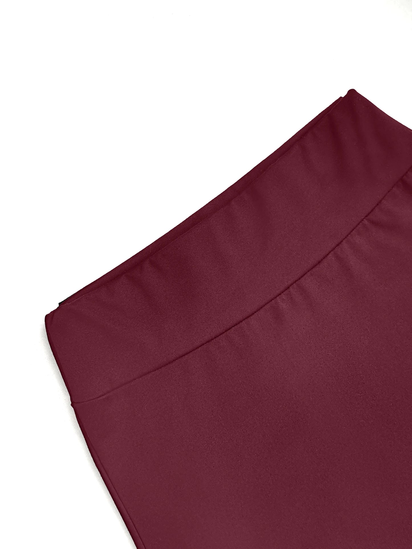 Versatile Midi Skirt High Waisted Flared Design Smooth Texture Suitable for Spring Gardens Summer Markets Autumn Walks