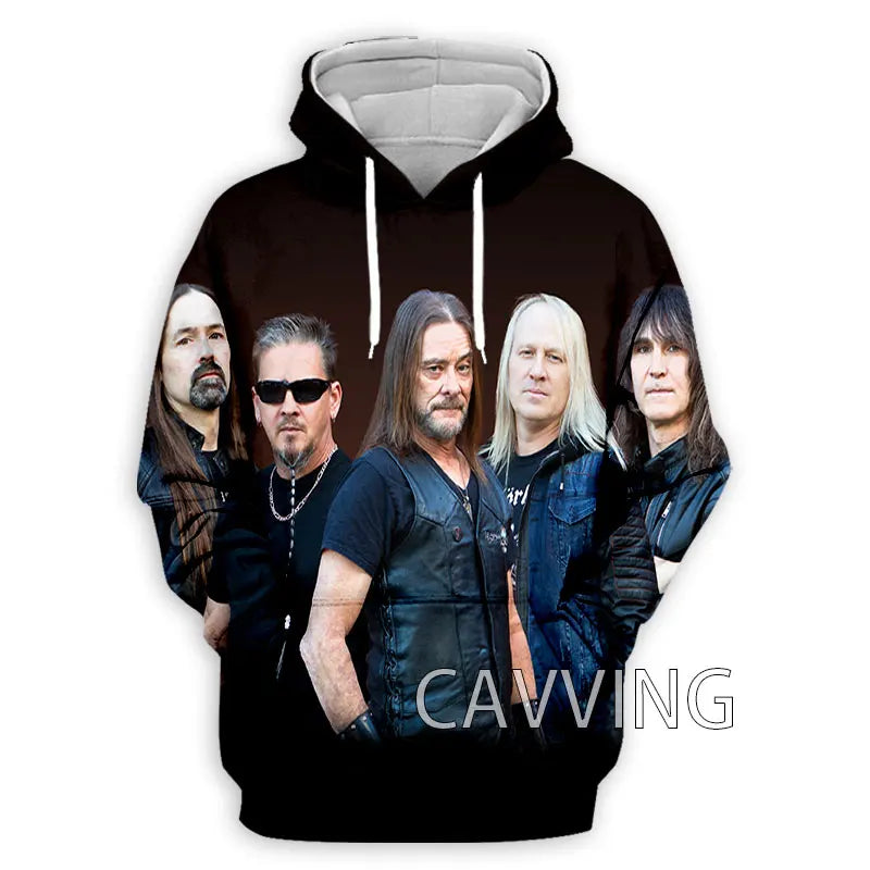 New Fashion Women/Men's 3D Print  Flotsam and Jetsam Rock  Hoodies Hooded Sweatshirts Harajuku Hoodie Sweatshirts Tops Clothing