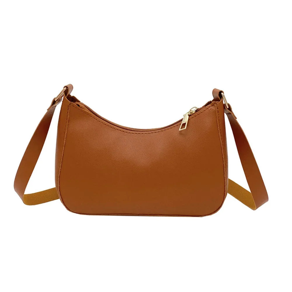 2022 Women's Bag Women's Fashion Handbags Freeshiping Low Price Retro Designer Luxury Bag Solid Color PU Leather Shoulder Bags