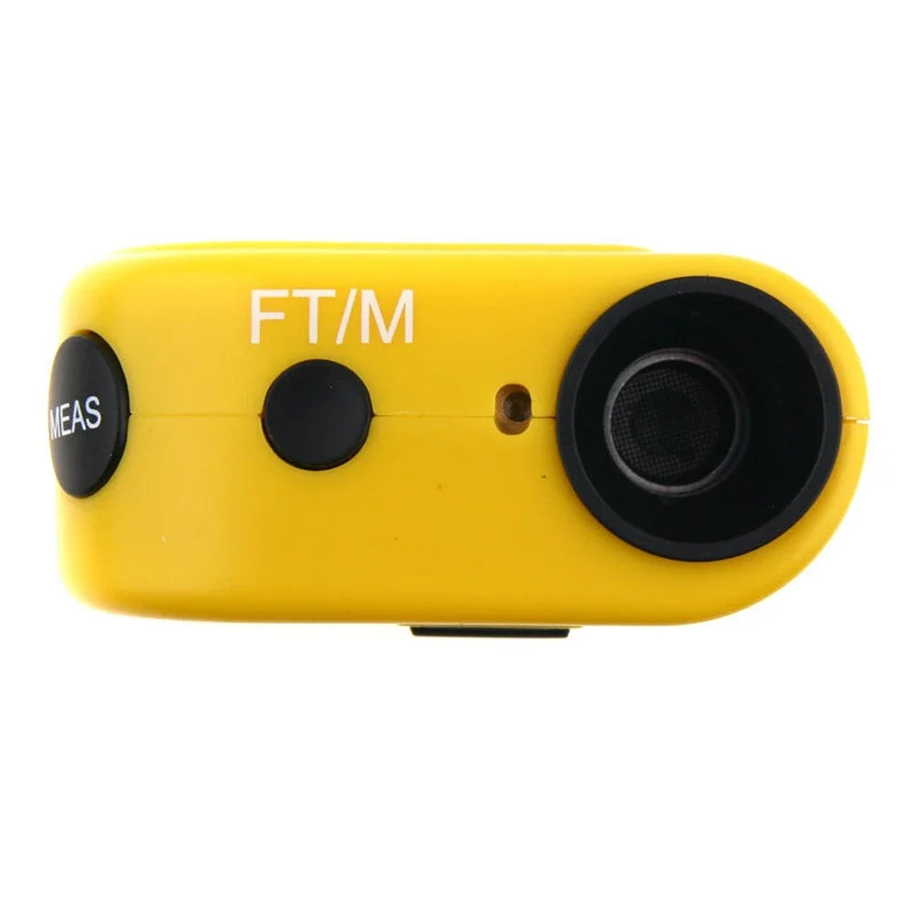 Mini Ultrasonic Digital Tape Measure Laser Range Finder Distance Meter & Laser Pointer Rangefinder Level Tool 18M