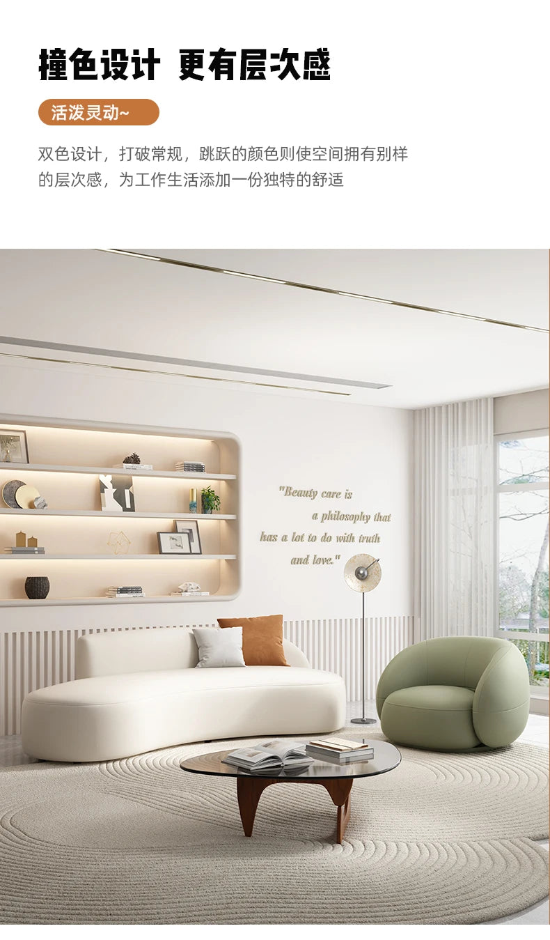 Ergonomic Minimalist Living Room Sofa Modern Family Relaxing Adults Sofa Filler Corner Salon Service Muebles Lounge Furniture