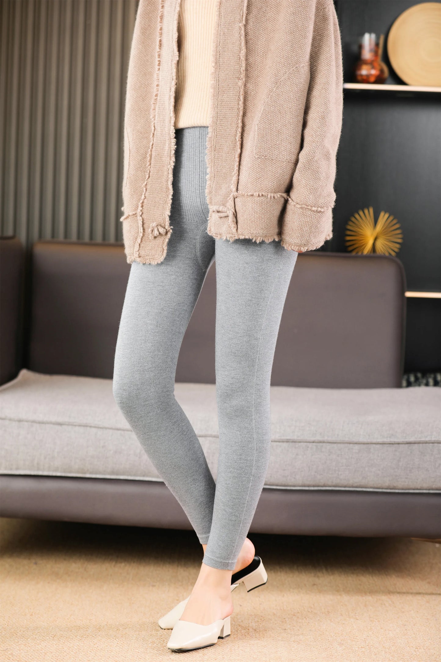 Wool pants for women, winter 100% pure wool pants, warm pants, women's wool leggings
